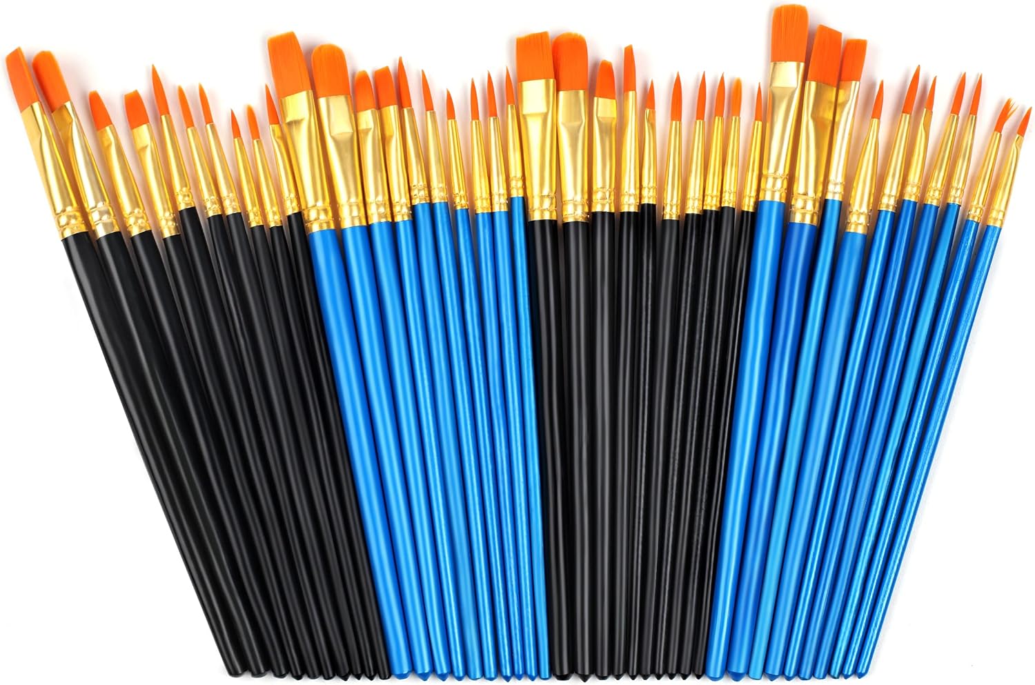 20 Pcs Paint Brushes, Acrylic Painting Brush Set, Watercolor Brushes, Acrylic Brushes for Oil Watercolor, Mini - view 8