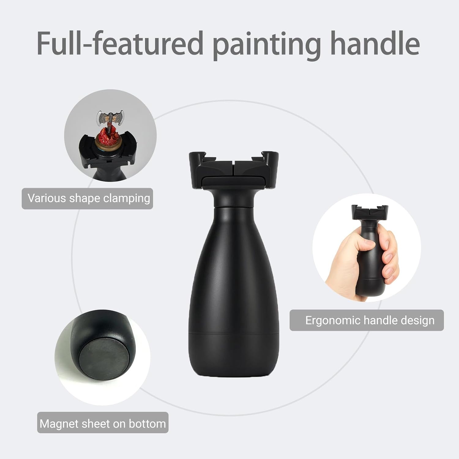 Painting Handle, Warhammer Accessories,Paint Holder for Warhammer Gifts, Miniature Painting, Miniatures, DND,  - view 5