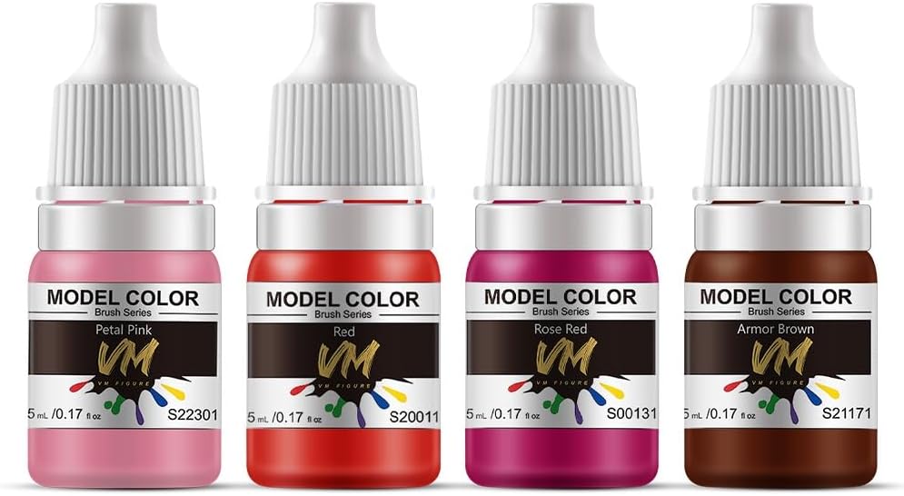 VM Miniature Paint Set Eco-Friendly Water-based Pigment Speed Paint Model Color, Light Resistant and Non-Fadin - view 13