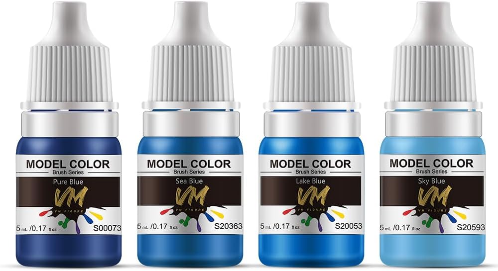 VM Miniature Paint Set Eco-Friendly Water-based Pigment Speed Paint Model Color, Light Resistant and Non-Fadin - view 11
